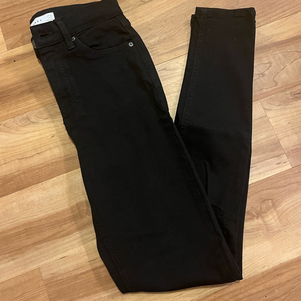 TopShop Jamie Black Skinny Jeans